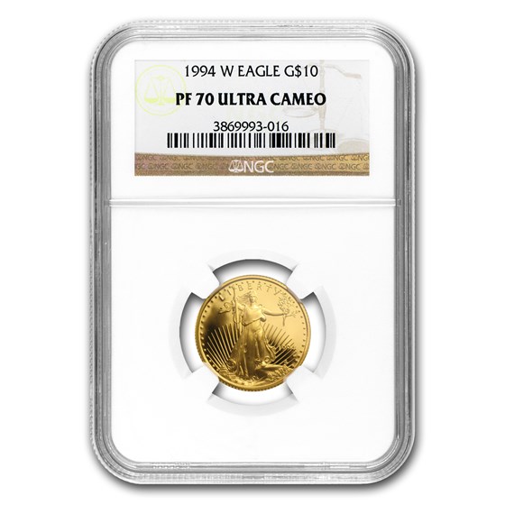 1994-W 1/4 oz Proof Gold American Eagle PF-70 NGC 1994-W 1/4 oz Proof Gold American Eagle PF-70 NGC